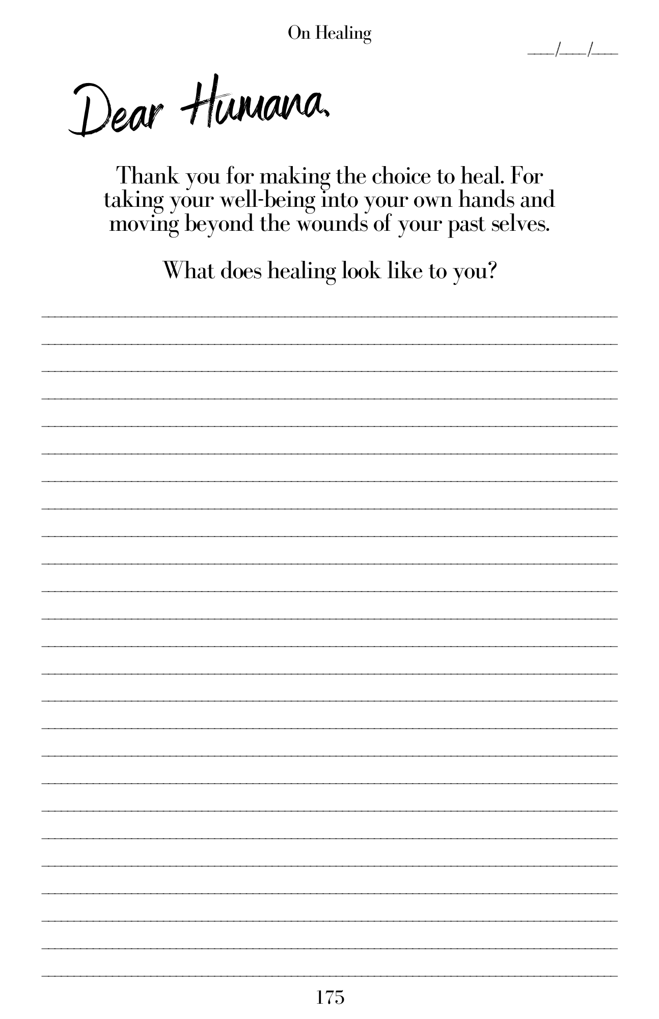 [JOURNAL] Dear Humana, This One's About You: 369 Prompts for Reflection and Guided Action